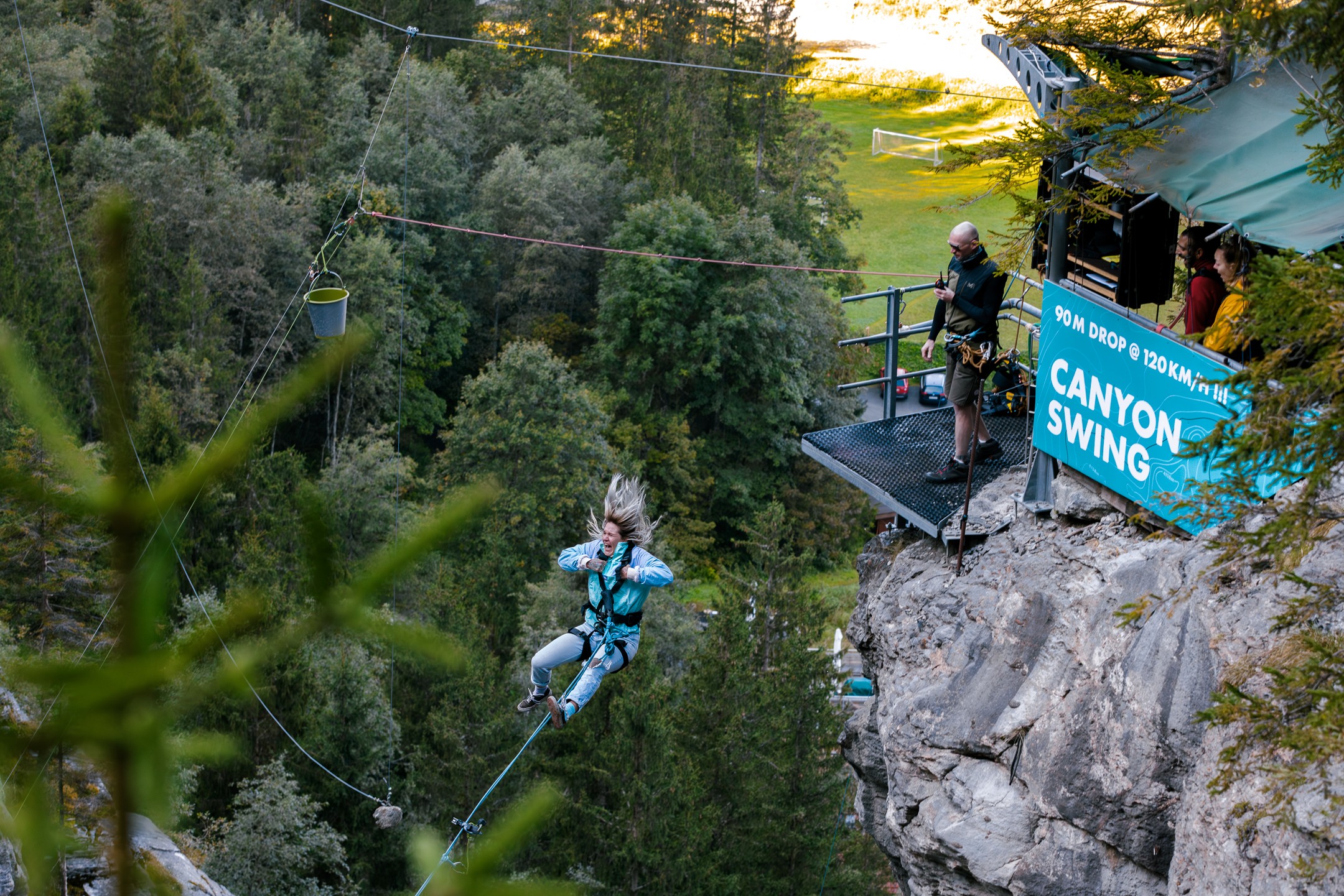 인터라켄 그린델발트 캐년 스윙 티켓