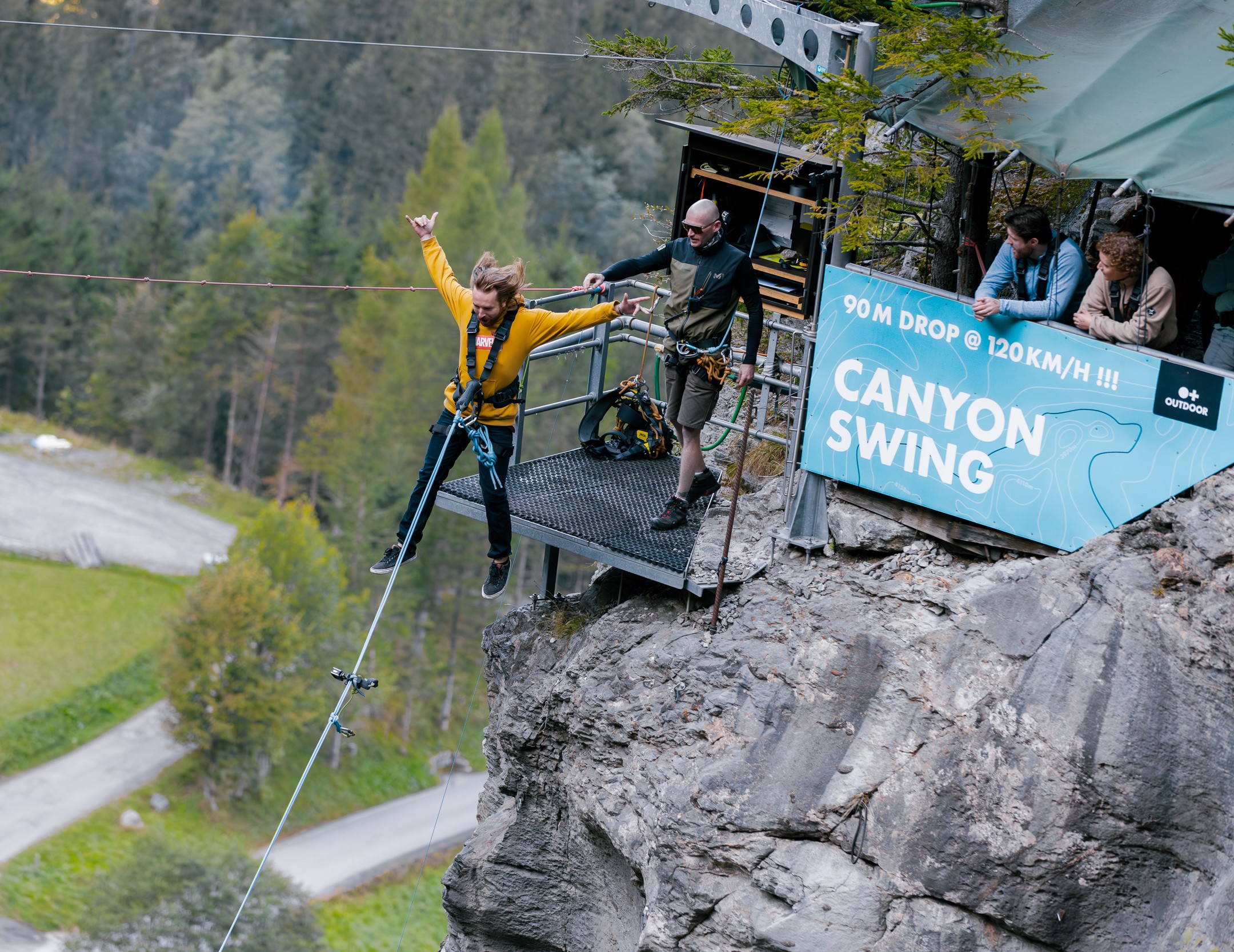 인터라켄 그린델발트 캐년 스윙 티켓