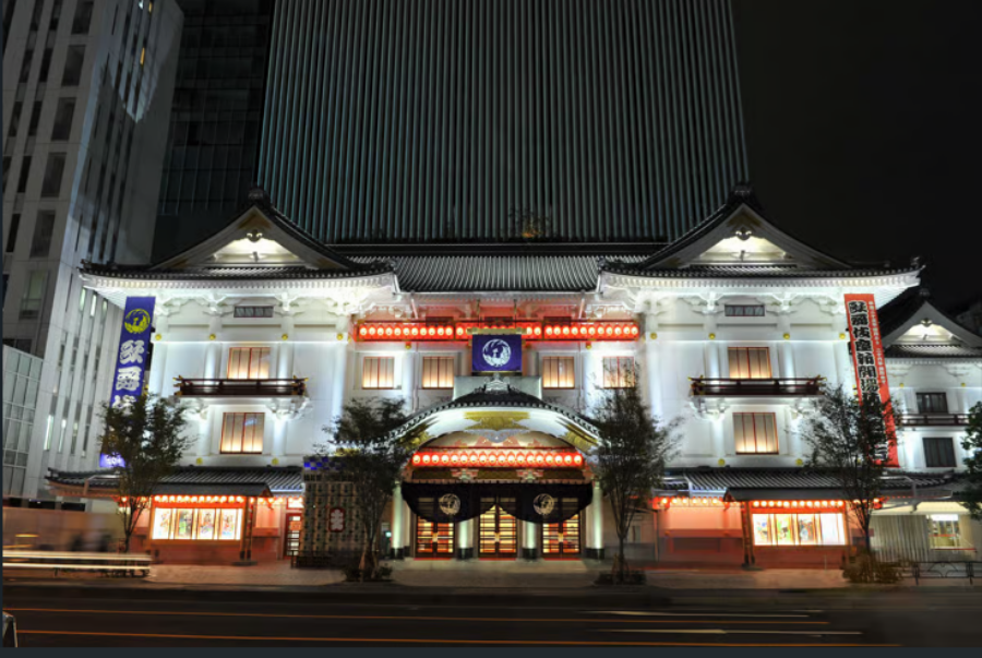 Tokyo Ginza Kabukiza Theatre Kabuki Show Ticket