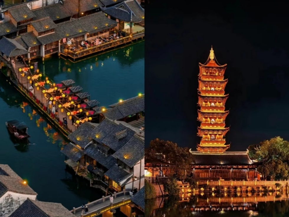 상하이 우전 수향마을 1박 2일 프라이빗 투어 (호텔 숙박 포함)