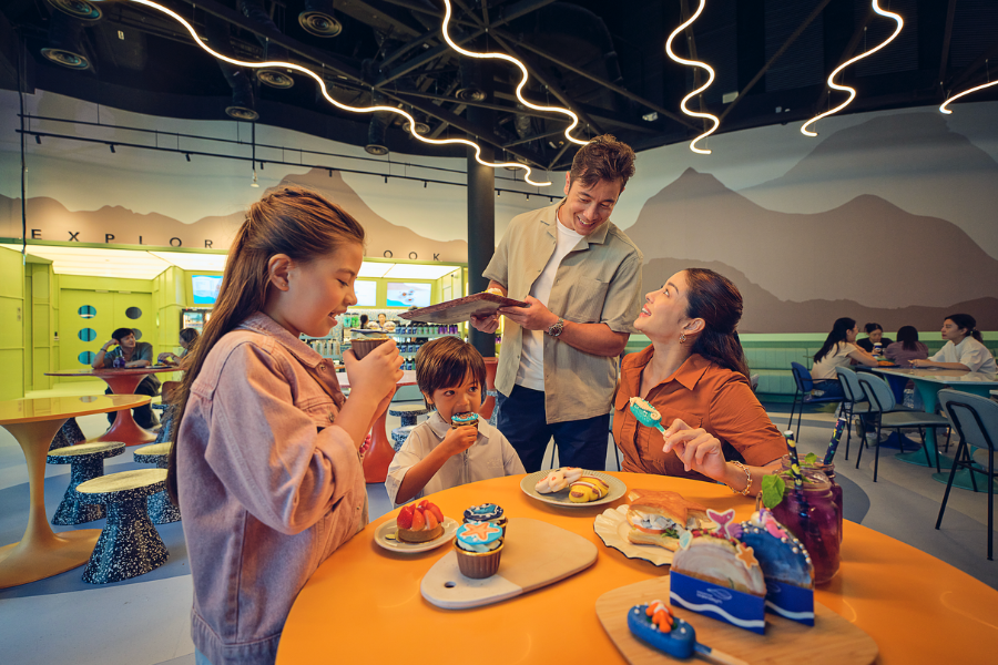 シンガポール オーシャナリウム 食事券、ショッピングバウチャー ＆ フォトブースバウチャー