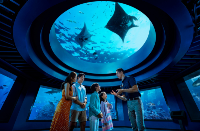 シンガポール オーシャナリウム 食事券、ショッピングバウチャー ＆ フォトブースバウチャー