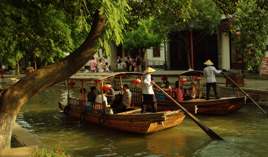 상하이 주가각 & 마시청서커스 일일투어