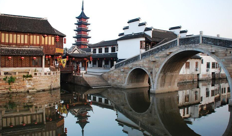 상하이 주가각 & 마시청서커스 일일투어