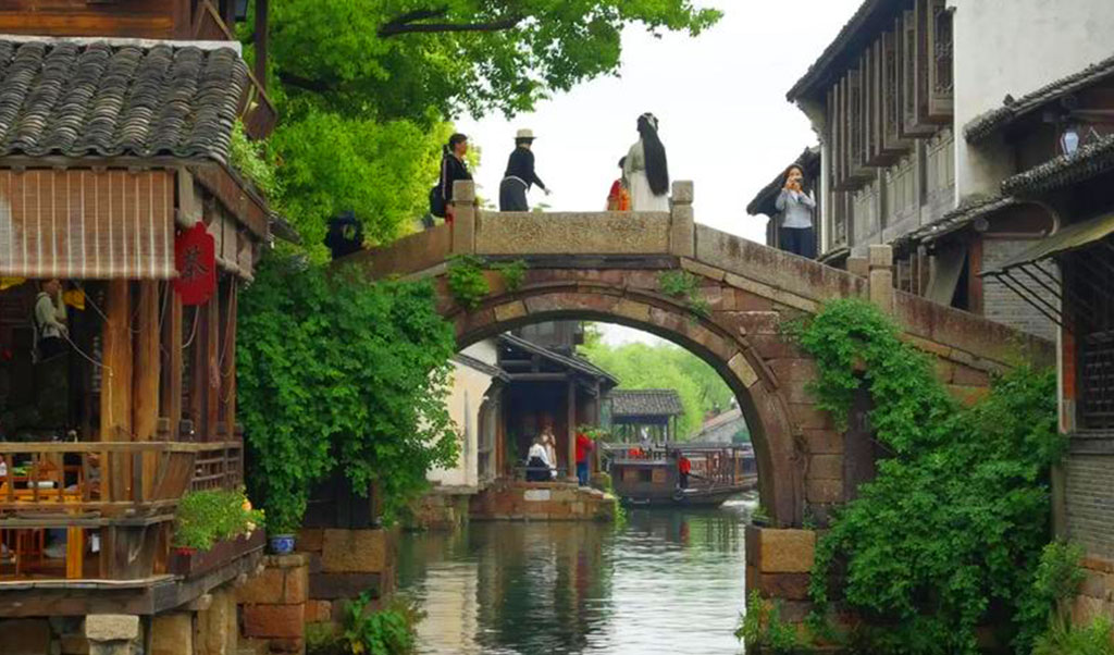 상하이 우전 수향마을 투어 (한국어가이드/전용차량/유람선 포함)