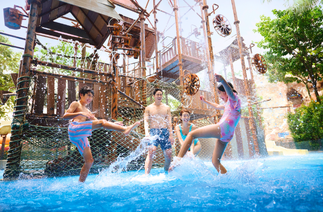 ユニバーサル・スタジオ・シンガポール+シンガポール オーシャネリウム+アドベンチャー・コーブ・ウォーターパーク 共通入場チケット