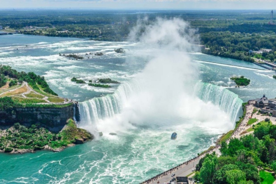 [케이투어뉴욕] 뉴욕 출발: 나이아가라 폭포 일일 단독 투어 (스카이론 타워 전망대 & 해밀턴 파크 야경 포함)