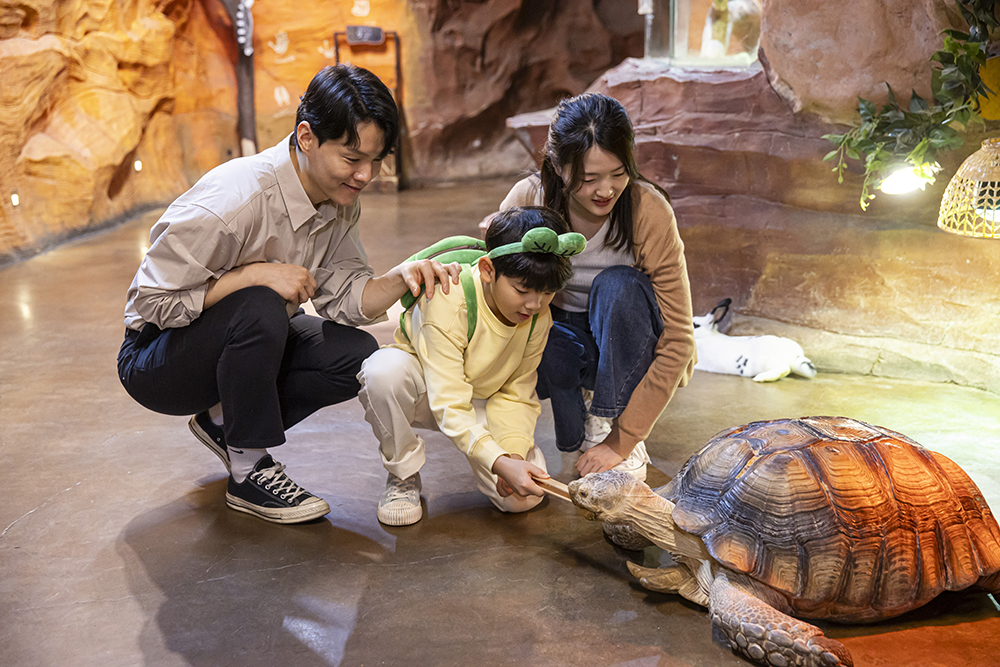 キョンギ道河南(ハナム)市　Zoolung Zoolung(ジュ렁ジュ렁) 河南(ハナム)店　室内動物園 入場チケット
