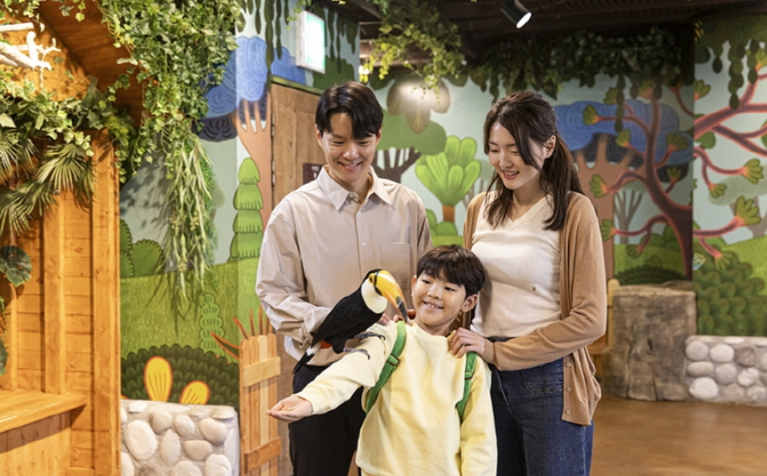 キョンギ道河南(ハナム)市　Zoolung Zoolung(ジュ렁ジュ렁) 河南(ハナム)店　室内動物園 入場チケット