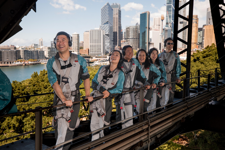 시드니 브릿지 클라임 언더 브릿지 워크