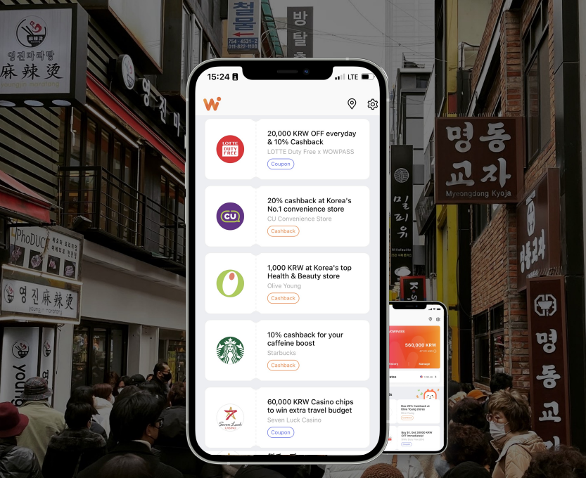 WOWPASS: All-in-One Prepaid Card for Foreign Tourists (Transportation, Payment, & Currency Exchange)