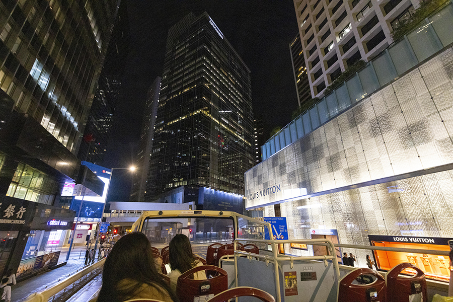 Hong Kong Big Bus Night Tour (QR Code Direct Entry)