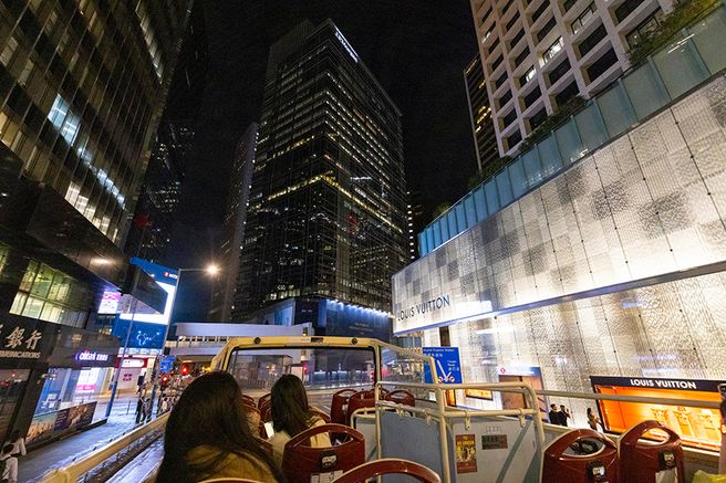 【独占割引】香港ビッグバス ナイトツアー - 貸切専用タイムバス