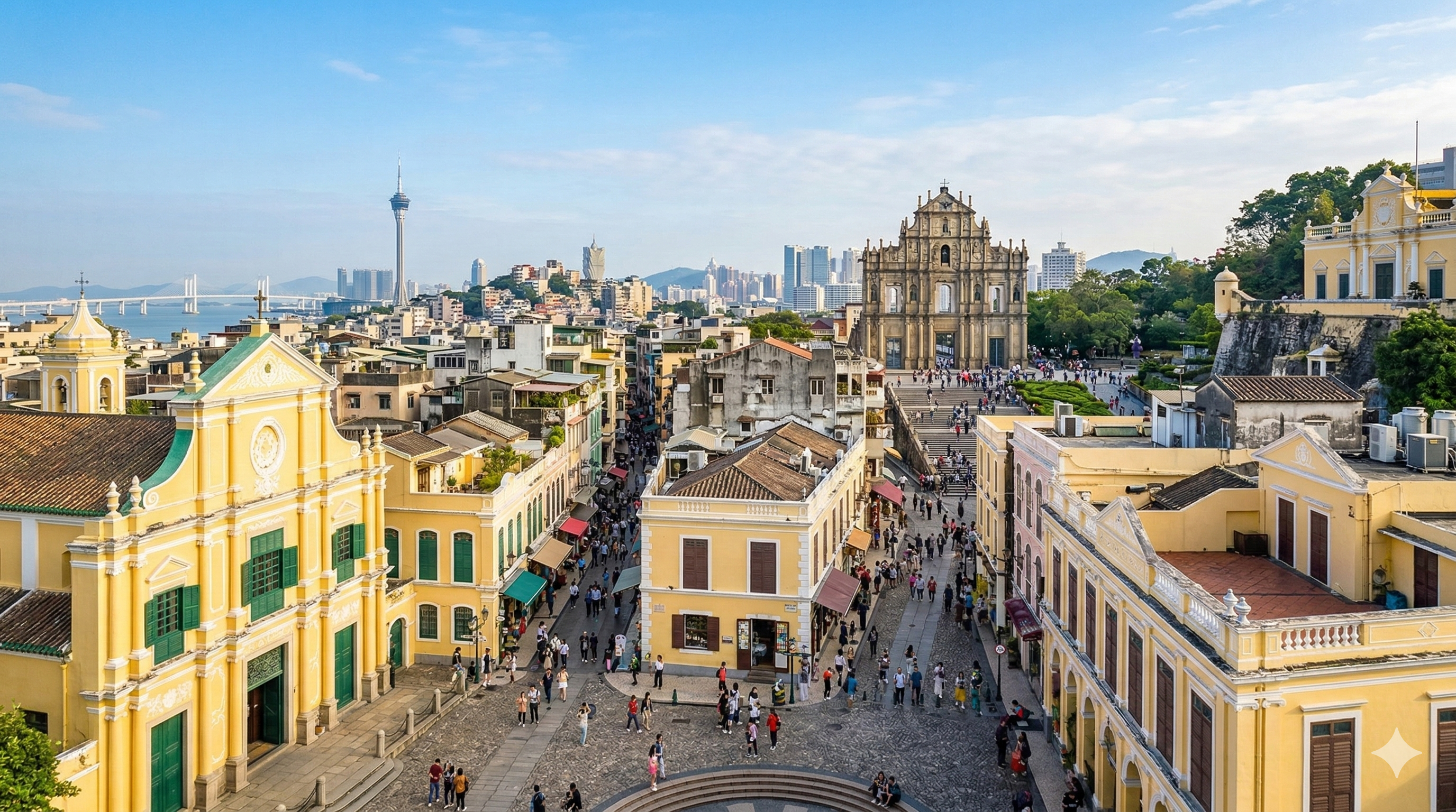 마카오 오전투어 - 마카오 핵심 세계 문화유산 몰아보기