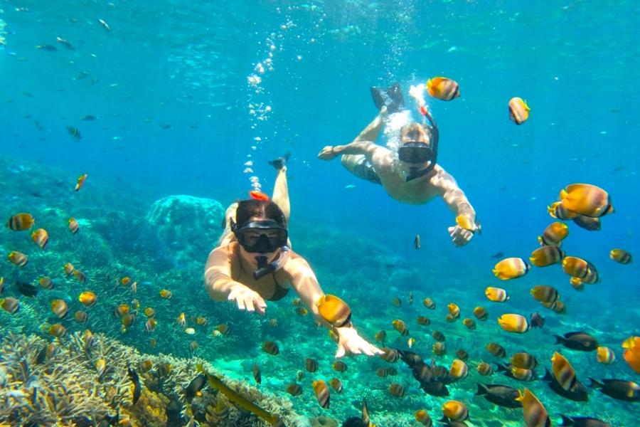 발리 누사페니다 섬 스노클링 투어