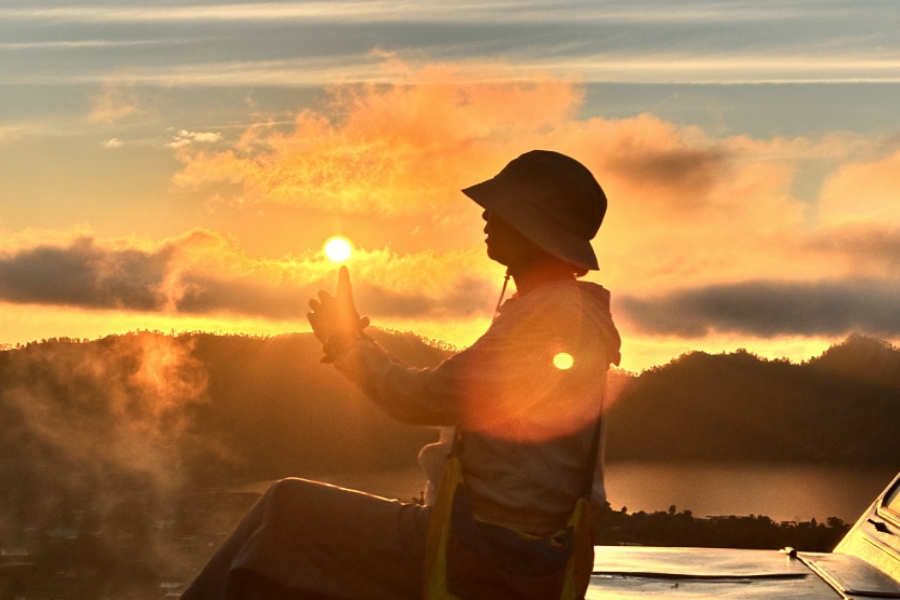 발리 바투르산 일출 지프 + 플로팅 템플 + 커피 농장 한국어 가이드 단독 투어