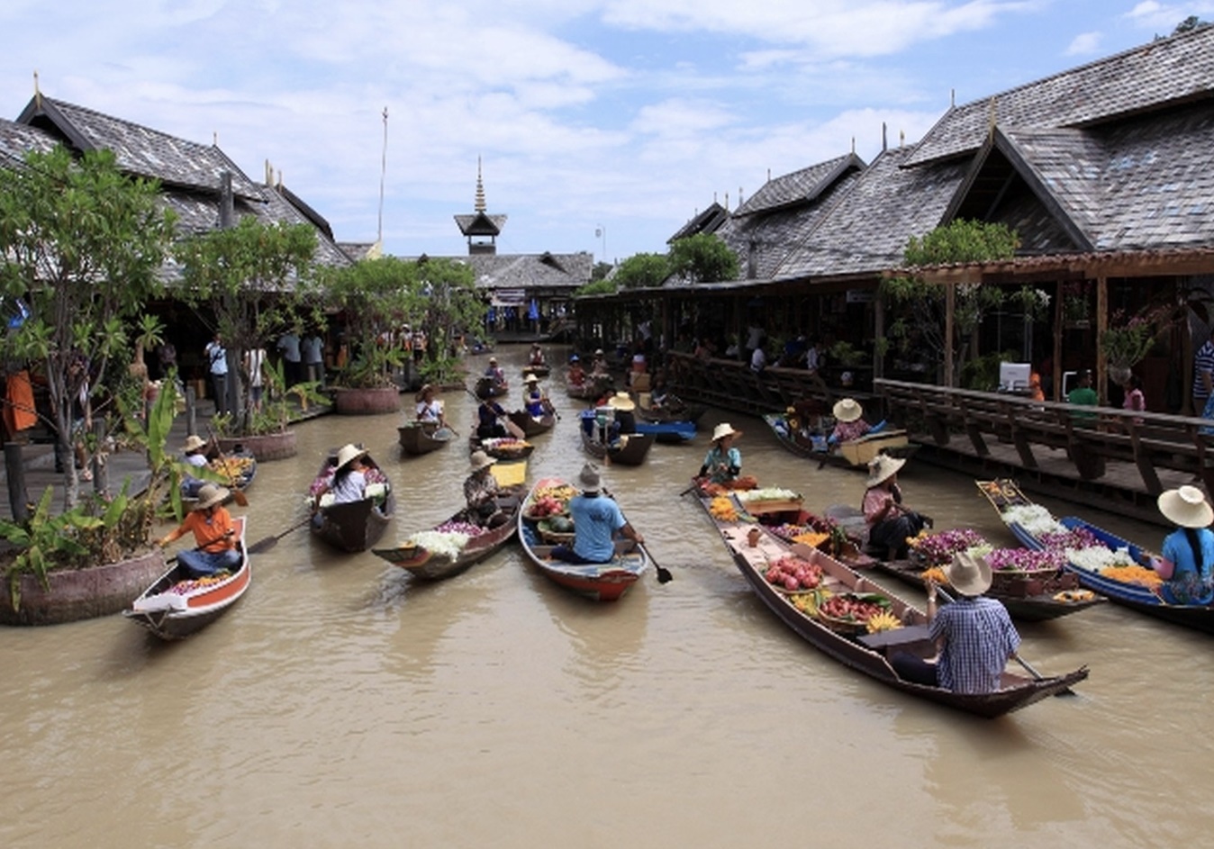 파타야 수상 시장 플로팅 마켓 입장권