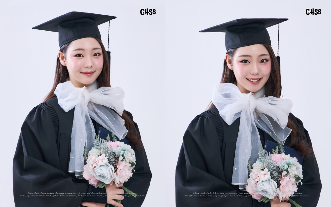 Seoul Jongno: Korean Style White Portrait/Passport/Visa/Profile Photo & Hair Makeup