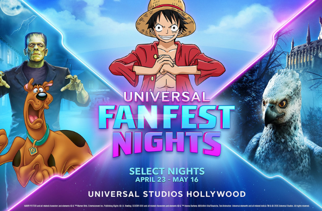 LA 유니버설 스튜디오 할리우드 팬 페스트 나이트