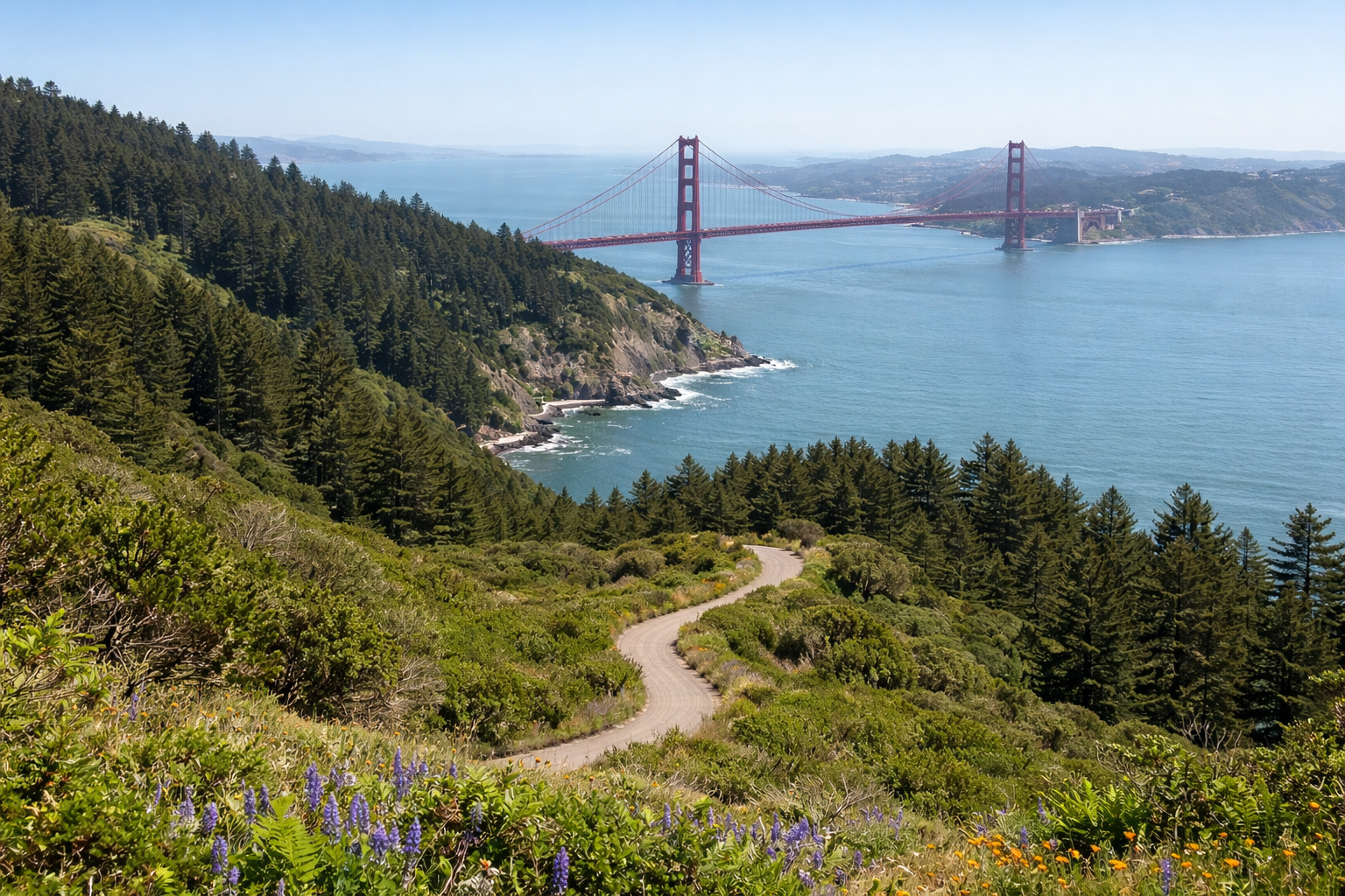 샌프란시스코 혁신, 역사, 자연 명소 완전 정복 & 뮤어우즈 국립공원 투어