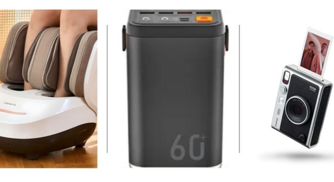 Seoul Hongdae Travel Convenience Rental Service (Camera, Massager, Portable Charger)