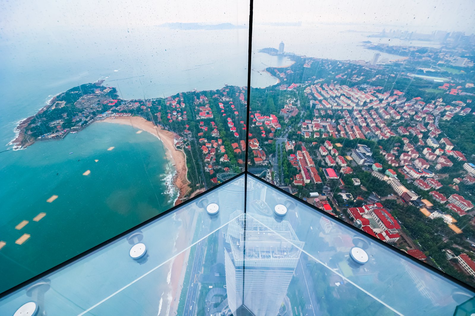 칭다오 운상해천 전망대 입장권