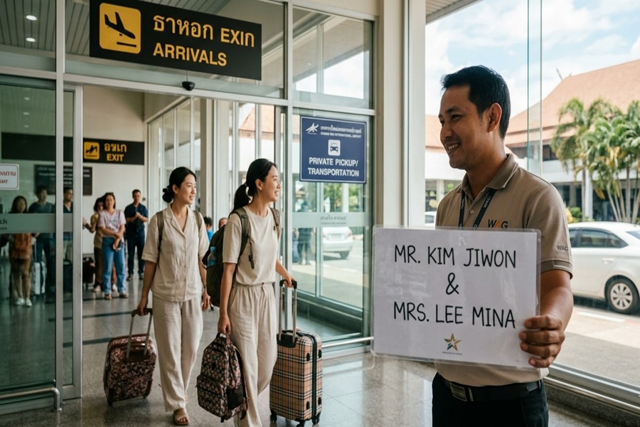 치앙마이 공항 - 치앙마이 시내 픽업 서비스