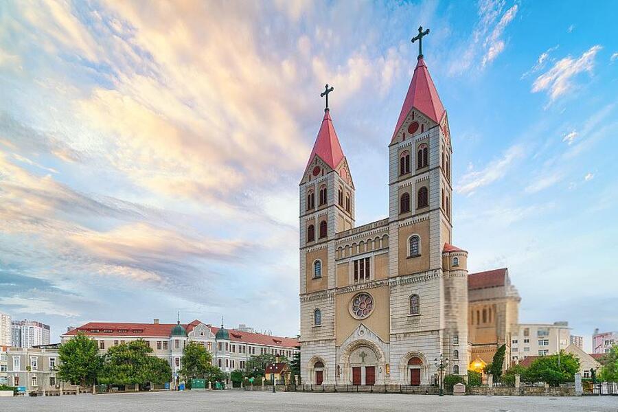 칭다오 핵심 관광지/미식/야경 데이투어 (전용차량/한국어가이드 포함)