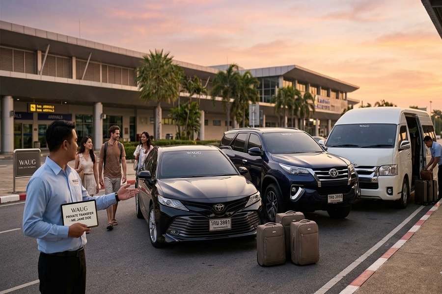 우타파오 공항 - 파타야/라용 픽업 서비스