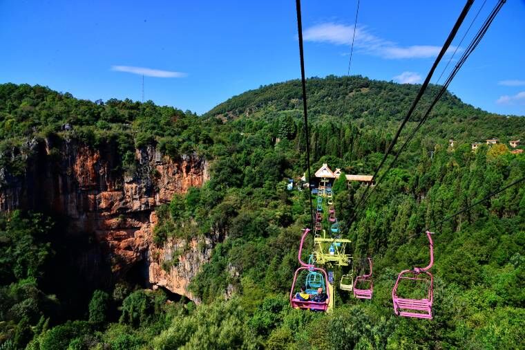 쿤밍 대 소석림 & 구향동굴 핵심관광 데이 투어 (한국어가이드/전용차량 포함)