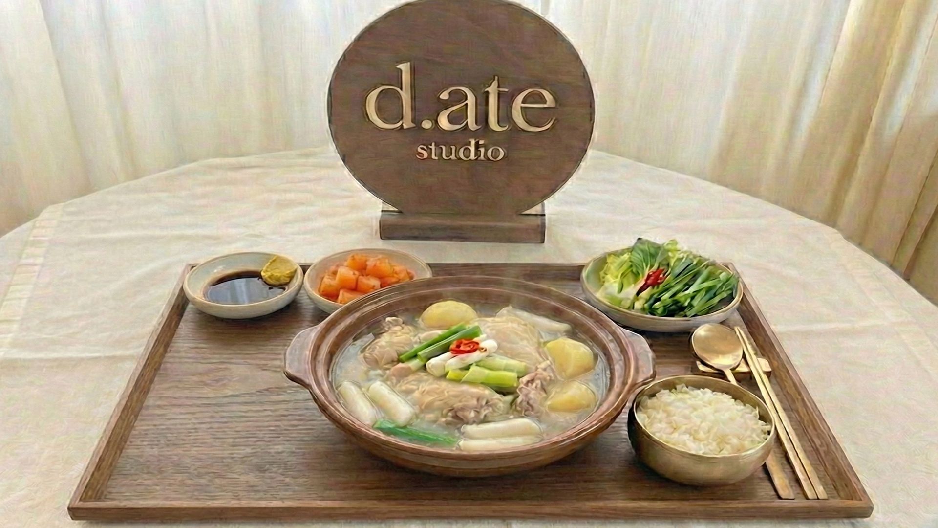 ソウル城東(ソンドン) ミシュラン一つ星レストラン出身シェフのプライベートキッチンクラス：タッカンマリと焼酎(ソジュ)