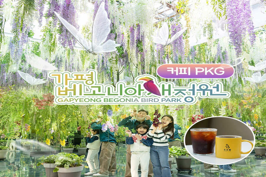 경기 가평 베고니아 새정원 입장권 + 음료 PKG