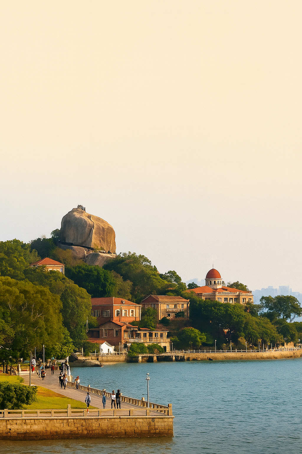 샤먼 해상화원 구랑위 데이투어