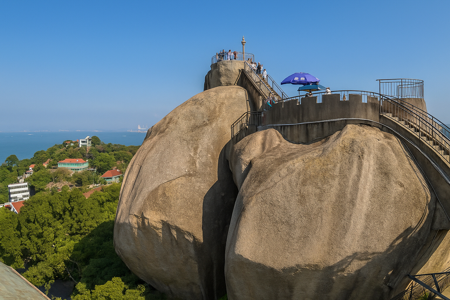 샤먼 해상화원 구랑위 데이투어