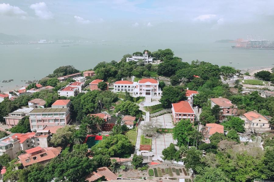 샤먼 해상화원 구랑위 데이투어