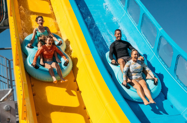 [결합할인] 골드코스트 웻 앤 와일드 워터파크 1일 입장권 + 왕복 호포 페리 탑승권