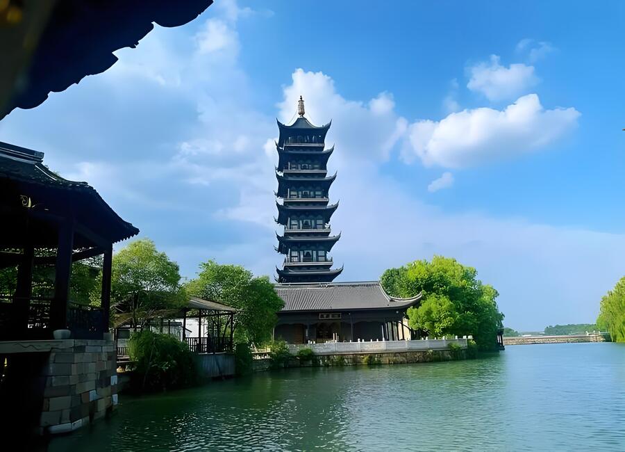 상하이 우전 수향마을 하이라이트 코스 일일투어