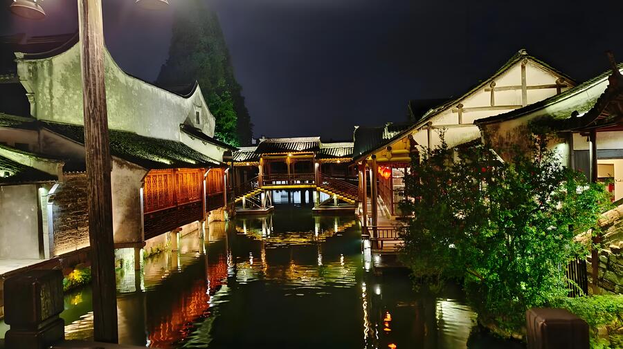 상하이 우전 수향마을 하이라이트 코스 일일투어