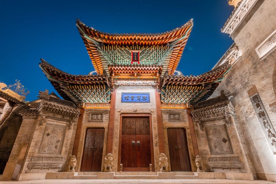 상하이 복원고진 수향마을 야간 관광 (나룻배 체험 포함)