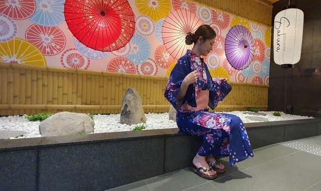 간사이 지역 유카타 렌탈 1일 (24시간)  호텔수령 및 반납가능 / 오사카, 오사카근교