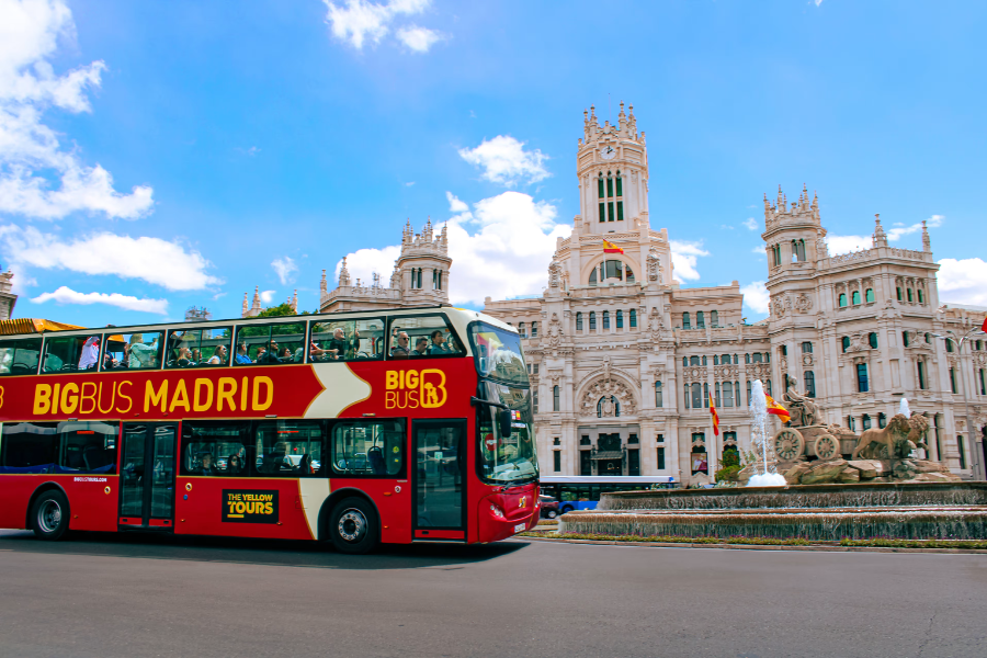 Madrid Big Bus Tour: 24/48-Hour & Night Tour