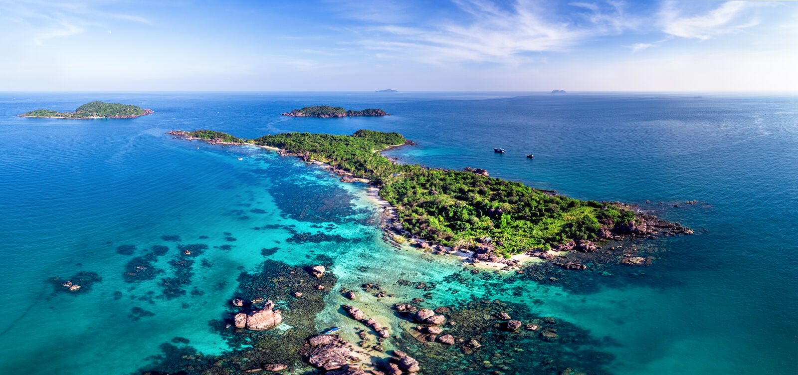 [푸꾸옥고스트] 푸꾸옥 4섬 호핑 + 케이블카 투어 (스피드보트 포함)