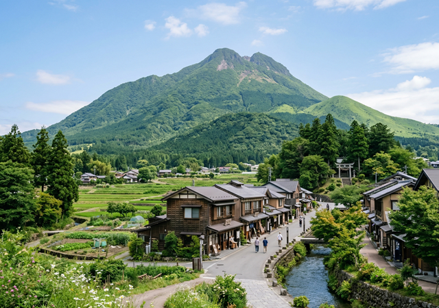 [쿠루쿠루버스] 후쿠오카 출발 - 다자이후, 유후인, 벳부 일일 투어