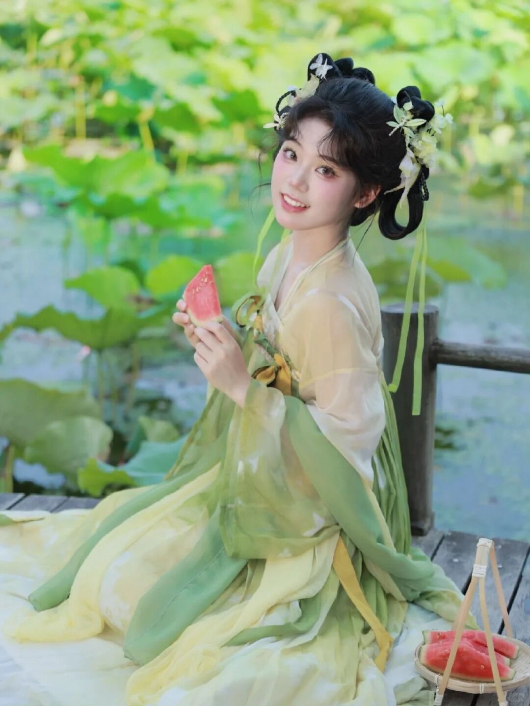 항저우 왕홍 감성 한푸 체험 서호에서 즐기는 중드 여주인공 촬영