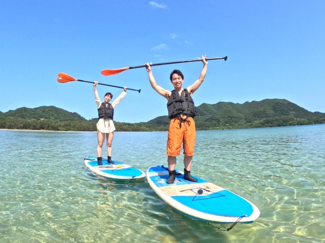 [독점할인] 이시가키 카비라만 SUP 투어