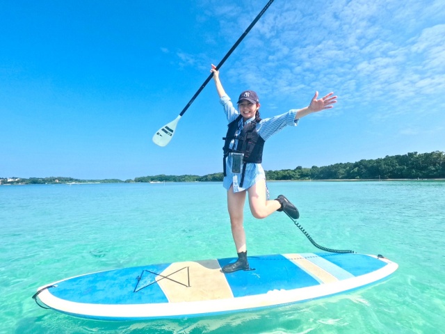 [독점할인] 이시가키 카비라만 SUP 투어