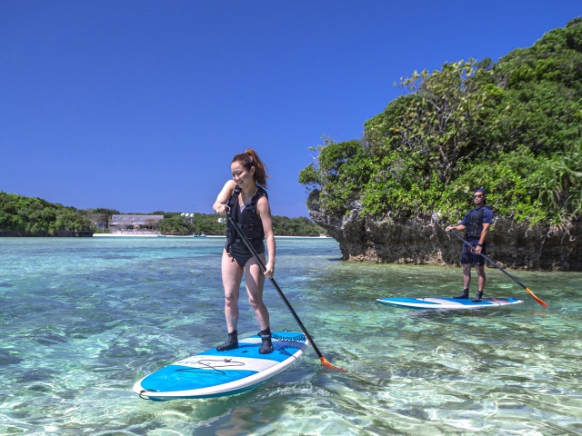 [독점할인] 이시가키 카비라만 SUP 투어