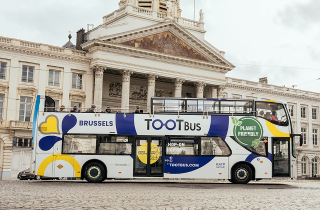 [독점할인] 브뤼셀 시티투어 버스 by Tootbus