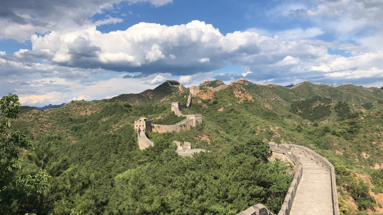 중국 베이징 팔달령 만리장성 입장권