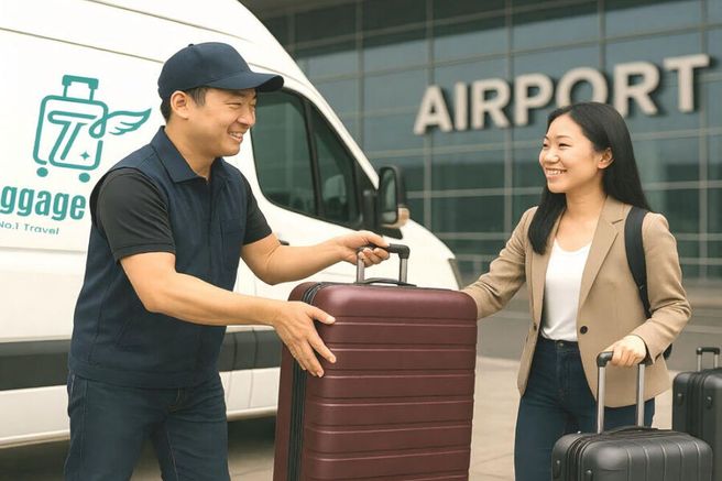 상하이 공항/기차역 ↔ 호텔 당일 수하물 배송 서비스